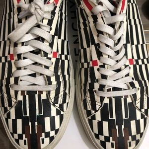 Used Givenchy Men’s Lambskin sneakers size 45